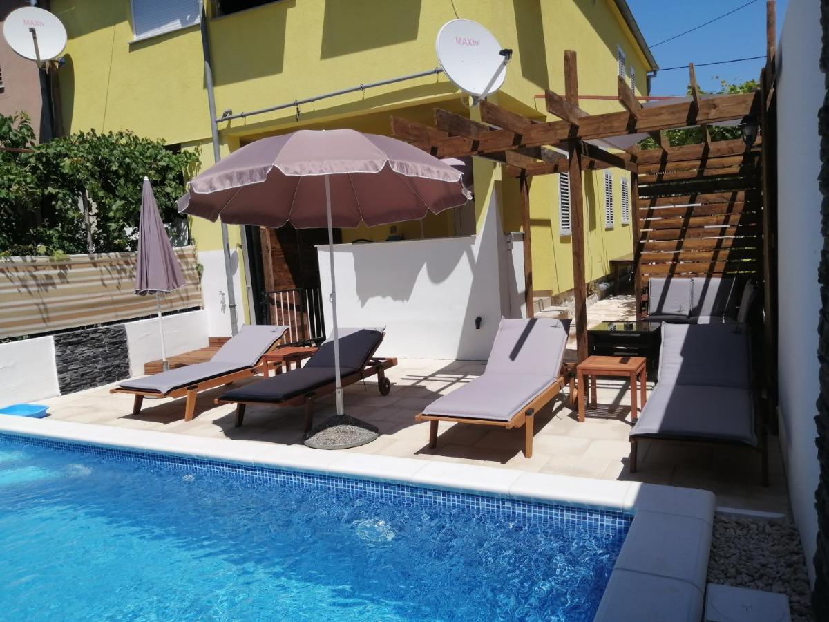 Apartment Rustica Zadar With Exclusive Use Of The Pool-Ground Floor Εξωτερικό φωτογραφία